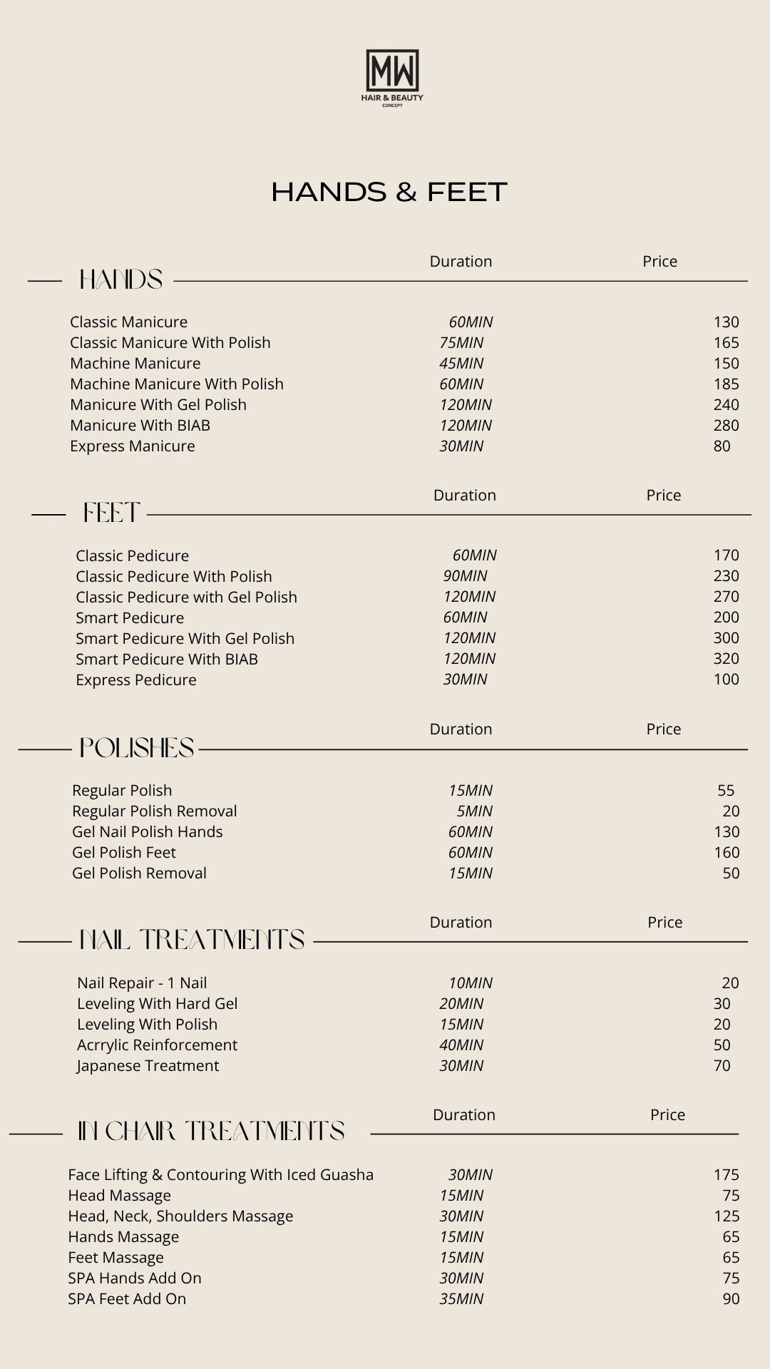 MW hair & beauty concept Beauty salon in Dubai, United Arab Emirates